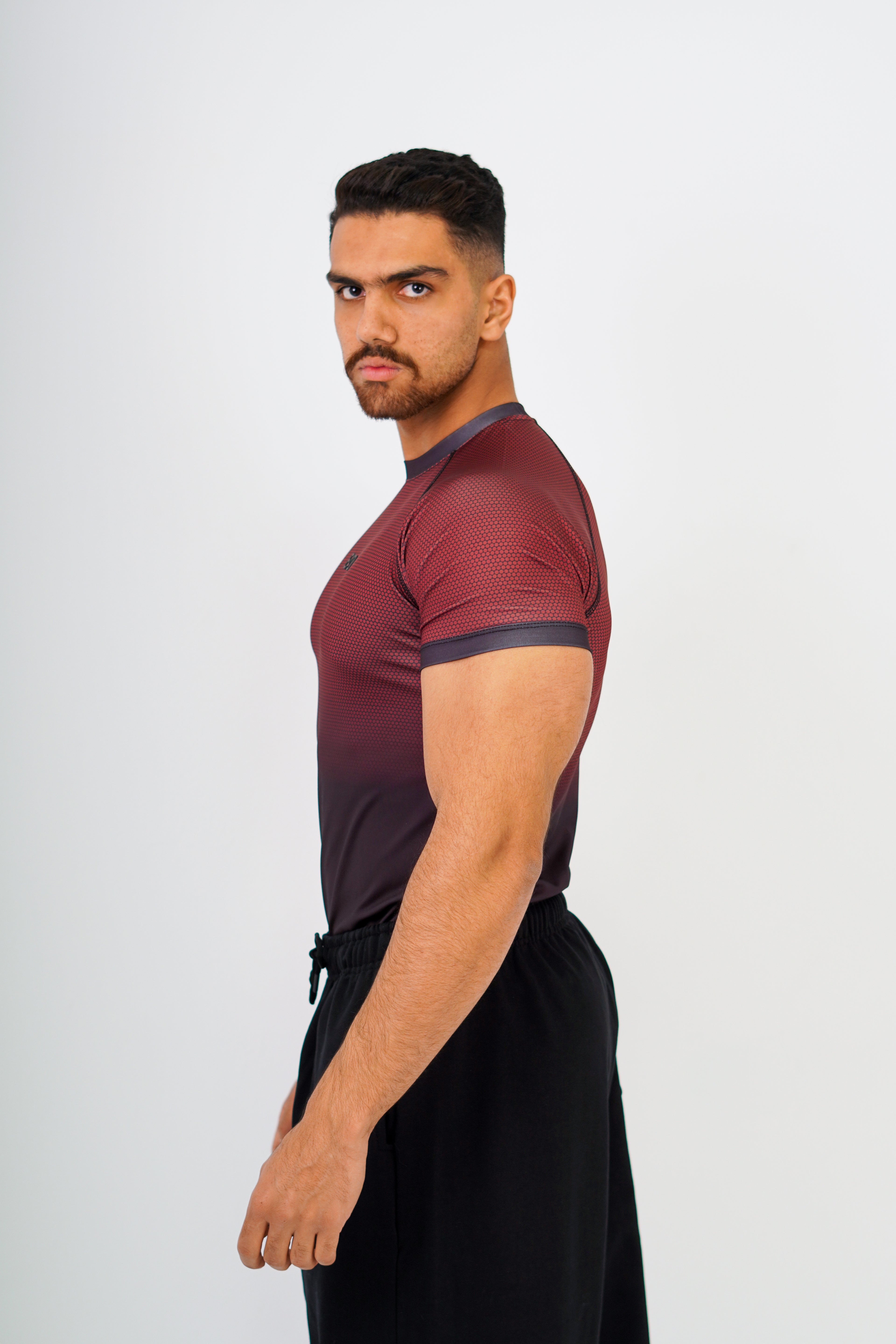 ZEE-DARK RED COMPRESSION